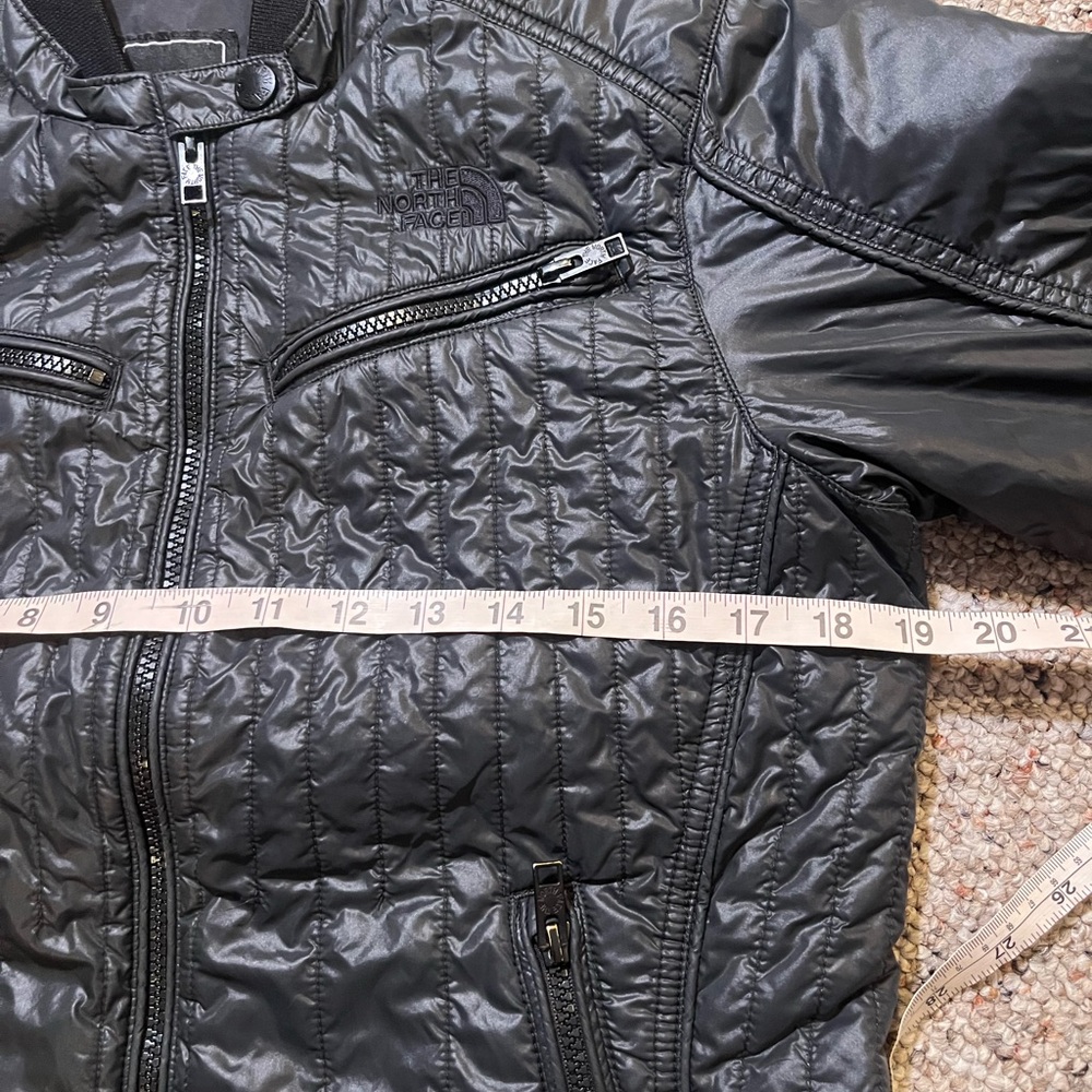 The North Face Women’s Black Midori Arel motorcycle jacket - Picture 7 of 9